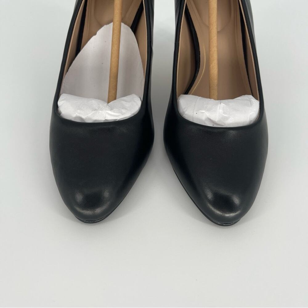 Giani Bernini Verronica Almond Toe Pump heels black beauty - 7 - Picture 6 of 14